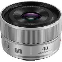 Об'єктив Panasonic LUMIX S 40mm f/2 L-mount, сріблястий