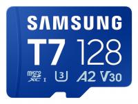 Карта пам'яті Samsung T7 microSDXC UHS-I 128GB U3 A2 V30 R170 MB/s (MB-MB128T/WW)