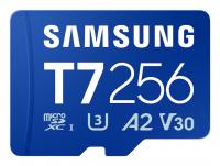 Карта пам'яті Samsung T7 microSDXC UHS-I 256GB U3 A2 V30 R170 MB/s (MB-MB256T/WW)