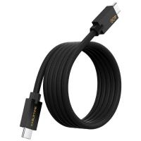 Кабель CableTime USB4 USB-C - USB-C 240W 40Gbps 8K, 1 м (CU4BH)