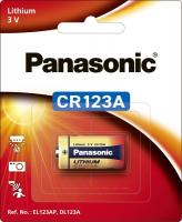 Батарейка Panasonic CR123A Lithium 3.0V (EL123AP, DL123A)