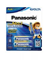 Батарейка Panasonic Evolta AA (LR6) Premium Alkaline 1.5V, блістер, 2шт