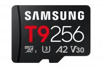 Карта пам'яті Samsung T9 microSDXC UHS-I 256GB U3 A2 V30 R200/W130 MB/s, чорний (MB-MH256T/WW)