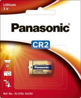 Батарейка Panasonic Lithium CR2 (EL1CR2, DLCR2), 3V, блістер, 1 шт