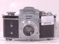 Фотокамера плівкова Exacta Jhagee + об'єктив Carl zeiss Tessar 50mm f/2.8