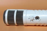 Мікрофон для підкастингу Rode PODCASTER, USB, 3.5мм, білий