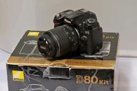 Фотокамера цифрова дзеркальна Nikon D80 kit 18-55 