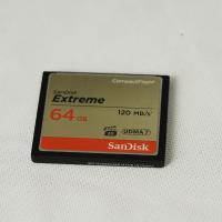 Карта пам'яті Sandisk Extreme CF 64Gb 120Mb/s 800x UDMA 7